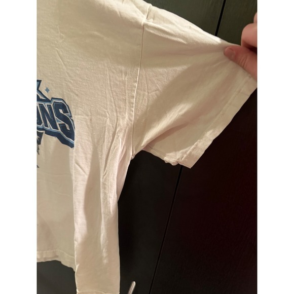 New England Patriots Super Bowl XXXIX Champions NFL T Shirt XL White‎ Delta - Picture 6 of 6